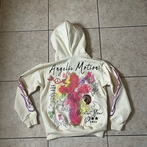 Graphic Hoodie with Colorful Design